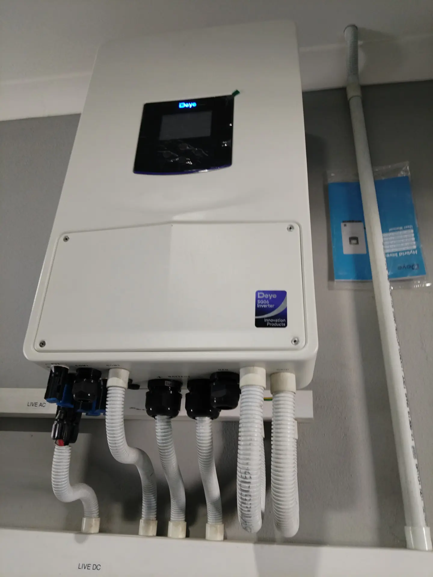 Deye inverter installation detail